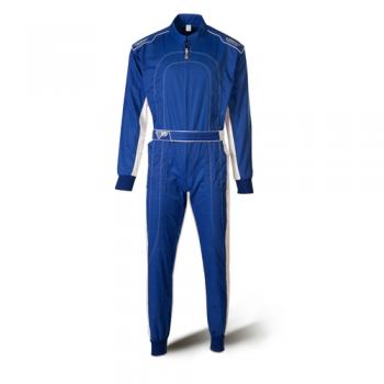 Speed Overall Hobby | DENVER HS-2 | blau,weiß | Gr. XL